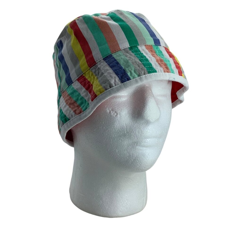 Target Sun Squad Rainbow Gardening Beach Bucket Hat Child‎ OSFM Cotton Vacation
